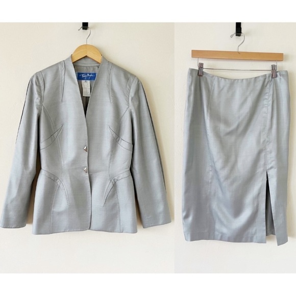 Vintage Thierry Mugler Paris Suit Set - Picture 1 of 13